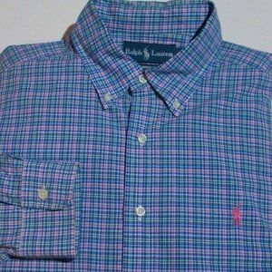 EUC Ralph Lauren Men's Shirt Long sleeve Size L